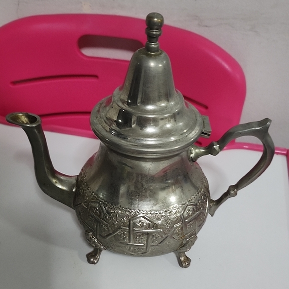 Other - Vintage Morrocan Silver Teapot